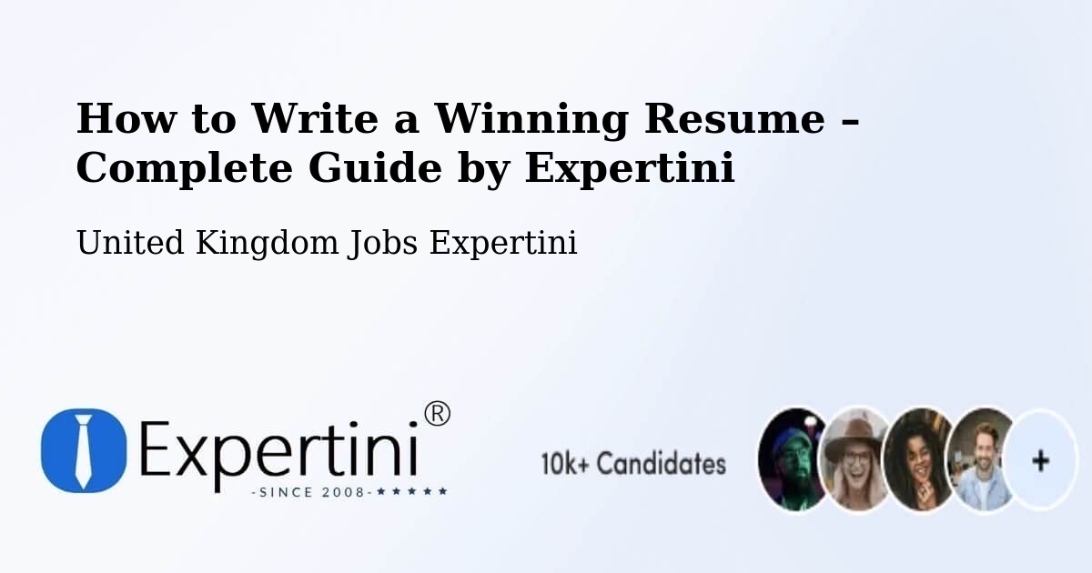 Resume Writing Guide for Job Seekers – Barbican - Barbican, United Kingdom Jobs Expertini